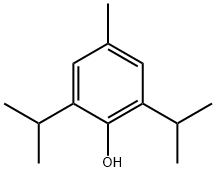 2,6-DIISOPROPYL-4-METHYLPHENOL Struktur