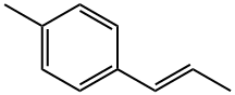 (E)-1-(4-Methylphenyl)propene Struktur