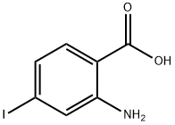 2-氨基-4-碘苯甲酸 結(jié)構(gòu)式