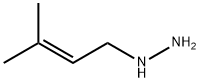 (3-METHYL-BUT-2-ENYL)-HYDRAZINE Struktur