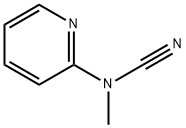 Cyanamide, methyl-2-pyridinyl- (9CI) Struktur