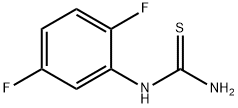 2,5-DIFLUOROPHENYLTHIOUREA Struktur