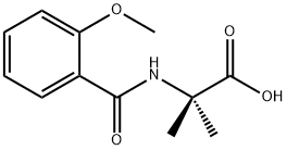 Alanine,  N-(2-methoxybenzoyl)-2-methyl- Struktur