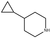 Piperidine, 4-cyclopropyl- (9CI) Struktur