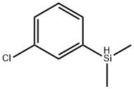 Silane, (3-chlorophenyl)dimethyl- Struktur