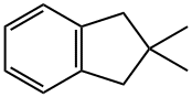 2,2-dimethyl-1,3-dihydroindene Struktur