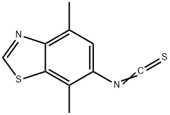 Benzothiazole, 6-isothiocyanato-4,7-dimethyl- (9CI) Struktur