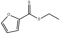 2-Furancarbodithioic acid ethyl ester Struktur