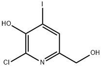 2-Chloro-6-(hydroxymethyl)-4-iodo-3-pyridinol|2-氯-6-羥基甲基吡啶-4-碘-3-醇