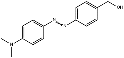 p-[(p-Dimethylaminophenyl)azo]benzyl alcohol Struktur