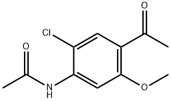 4-ACETAMIDOCYCLOHEXANONE 4-ACETAMINO-5-CHLORO-2-METHOXYL-BENZOIC ACID Struktur