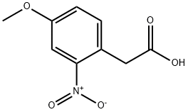 (4-METHOXY-2-NITRO-PHENYL)-ACETIC ACID Struktur