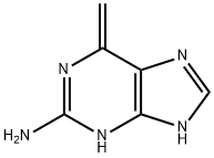 1H-Purin-2-amine, 6,7-dihydro-6-methylene- (9CI) Struktur