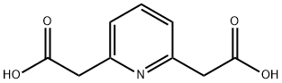 2,6-Pyridinediacetic acid Structure