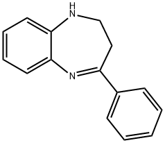 4-PHENYL-2,3-DIHYDRO-1H-1,5-BENZODIAZEPINE Struktur