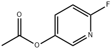 3-Pyridinol,6-fluoro-,acetate(ester)(9CI) Struktur