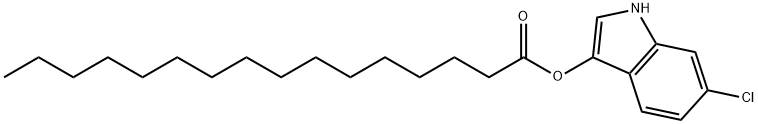 6-CHLORO-3-INDOXYL PALMITATE Struktur