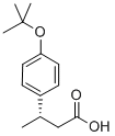 (S)-3-(4-TERT-BUTOXYPHENYL) BUTANOIC ACID Struktur