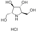 2,5-Dideoxy-2,5-imino-D-mannitolHCl Struktur