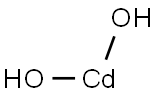 Cadmium hydroxide Struktur