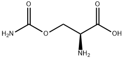 O-Carbamoyl-L-serine Struktur