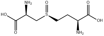 BUTANOIC ACID, 2-AMINO-4-[(S)-[(2R)-2-AMINO-2-CARBOXYETHYL]SULFINYL]-, (2S)- Struktur