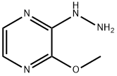 2-Hydrazinyl-3-methoxypyrazine Struktur