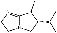 1H-Imidazo[1,2-a]imidazole,2,3,5,6-tetrahydro-1-methyl-2-(1-methylethyl)-,(2R)-(9CI) Struktur