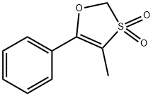 4-Methyl-5-phenyl-1,3-oxathiole 3,3-dioxide Struktur