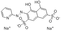 2-(2-PYRIDYLAZO) CHROMOTROPIC ACID DISODIUM SALT Struktur