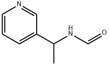 N-(1-PYRIDIN-3-YL-ETHYL)-FORMAMIDE Struktur