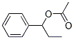 1-phenylpropyl acetate Struktur