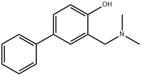 3-[(Dimethylamino)methyl]biphenyl-4-ol Struktur