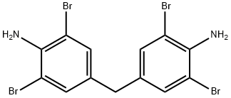 4,4'-Methylenebis(2,6-dibromoaniline) Struktur