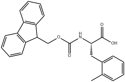 FMOC-L-2-Methylphe Structure