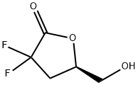 2(3H)-Furanone,3,3-difluorodihydro-5-(hydroxymethyl)-,(5R)-(9CI) Struktur