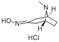 8-METHYL-8-AZABICYCLO[3.2.1]OCTAN-3-ONE OXIME HYDROCHLORIDE Struktur