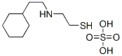 2-(2-Cyclohexylethyl)aminoethanethiol sulfate Struktur