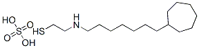 2-(7-Cycloheptylheptyl)aminoethanethiol sulfate Struktur