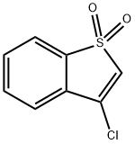 3-Chloro-benzo(b)thiophene-1,1-dioxide Struktur