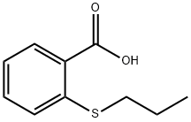 2-(Propylsulfanyl)benzoic acid Struktur