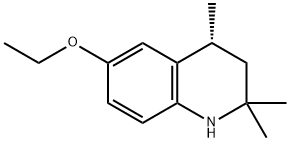 Quinoline, 6-ethoxy-1,2,3,4-tetrahydro-2,2,4-trimethyl-, (4R)- (9CI) Struktur