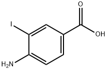 4-AMINO-3-IODOBENZOIC ACID Structure