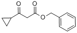 BENZYL 3-OXO-3-CYCLOPROPYLPROPIONATE Struktur