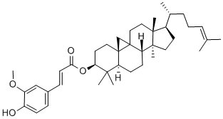 CYCLOARTENYL FERULATE Struktur