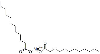 manganese dilaurate Struktur