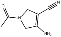 1-ACETYL-4-AMINO-2,5-DIHYDRO-1H-PYRROLE-3-CARBONITRILE|1-乙?；?4-氨基-2,5-二氫-1H-吡咯-3-甲腈