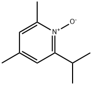 Pyridine, 2,4-dimethyl-6-(1-methylethyl)-, 1-oxide (9CI) Struktur