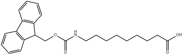 FMOC-9-AMINONONANOIC ACID Struktur