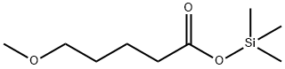 5-Methoxyvaleric acid trimethylsilyl ester Struktur